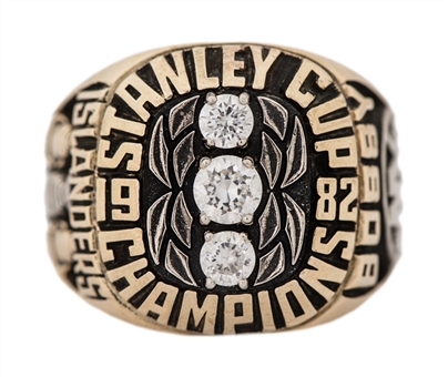 1982 New York Islanders Stanley Cup Salesman Sample Championship Ring (Mike Bossy) (PSA/DNA)